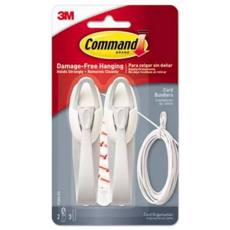 2Pc Command Cable Bundler White 2/Pack (17304ES) | Walmart (US)