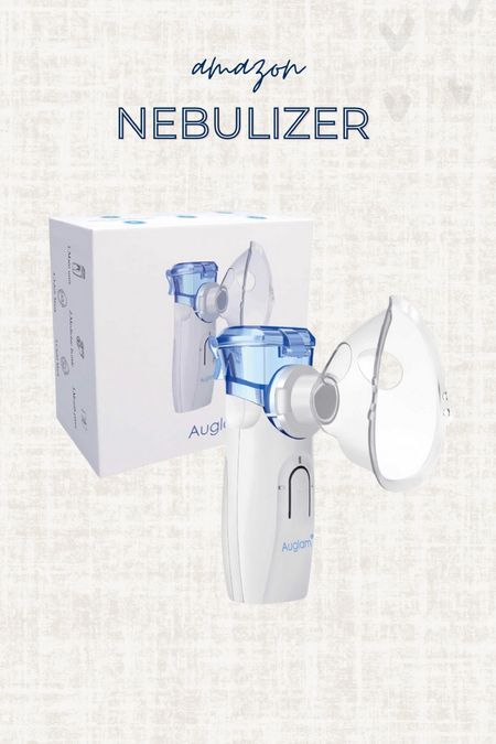 For cold and flu season this is a portable nebulizer that can be used on kids! 

#LTKbaby #LTKkids