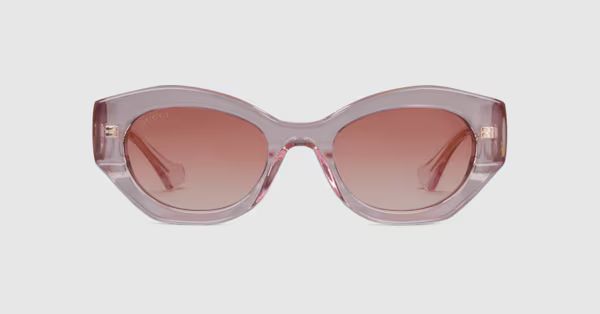 Oval frame sunglasses | Gucci (US)