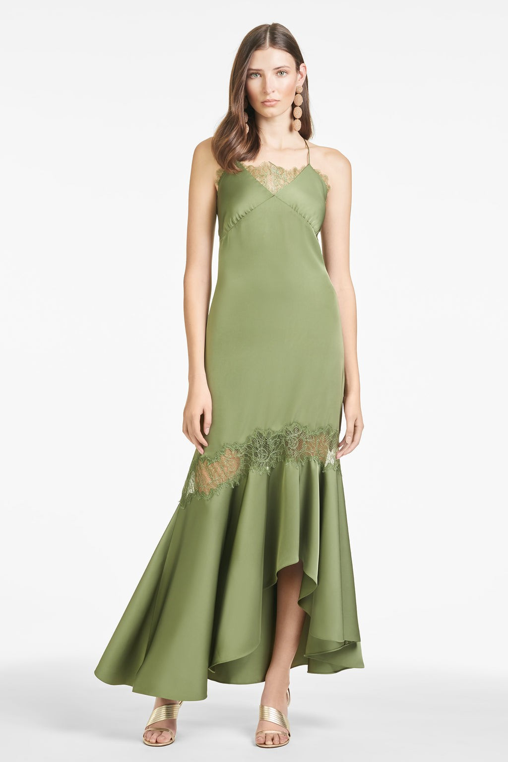 Candace Dress - Moss Green | Sachin & Babi