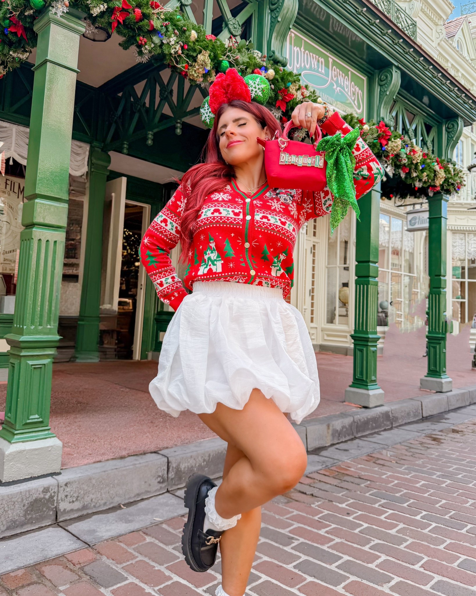 EMILY15 for ears❤️Disney’s Christmas Outfit Inspo. Disney holiday, Disney style, Disney holiday, Disney girl, Disney outfit, Disney addict 

#LTKGiftGuide #LTKHoliday