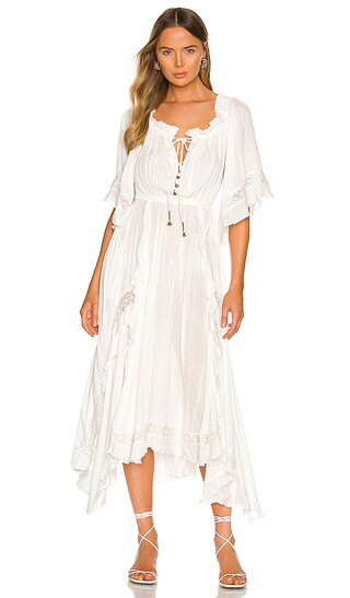 Beach Bliss Maxi Dress in Ivory | Revolve Clothing (Global)