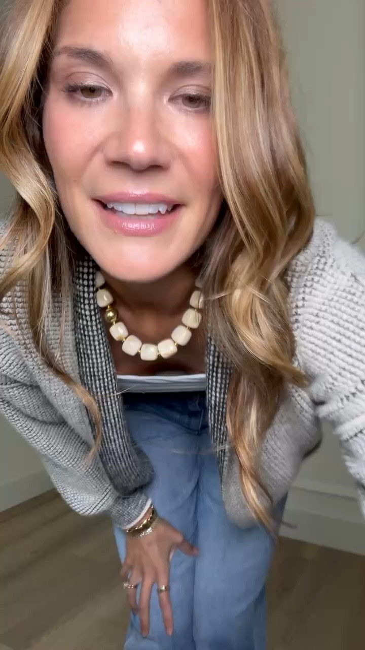 This cardigan has so many good little details that make it feel special, from the contrast trim to the patch pockets and relaxed shape. I’d wear it open over a simple tank with jeans now, then layer it over long sleeves once it gets cooler.

Contrast trim cardigan, Fall cardigan, Layering sweater, Tall girl fashion, Cardigan outfit, Wide leg jeans, Fall outfit idea, Transitional outfit, Casual fall style, Sweater jacket, Everyday fall outfit, StangandCo

#LTKootd #LTKTall #LTKSeasonal