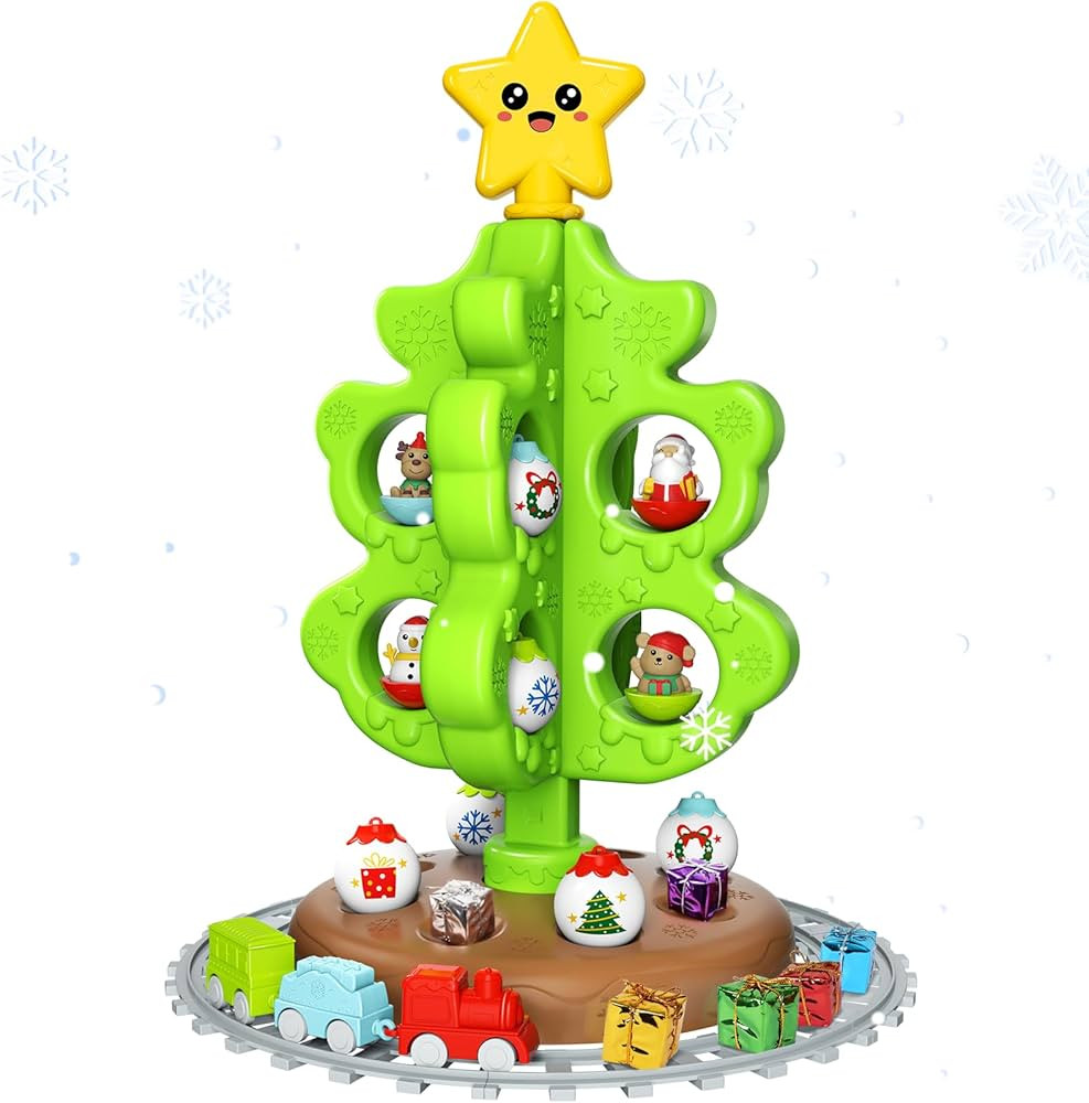 My First Christmas Tree for Kids, Toddler Christmas Tree Toy Set with Hanging Decorations Ornamen... | Amazon (US)