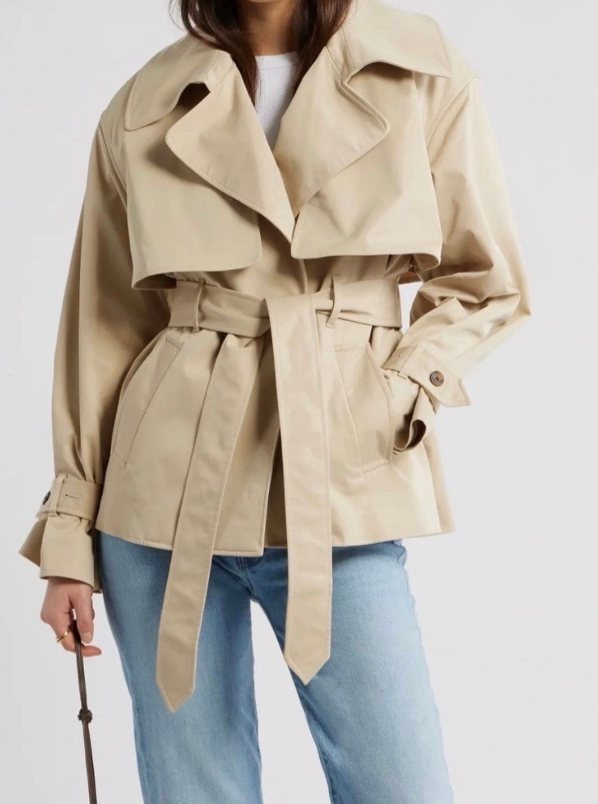 Spring outfit you can wear now!
Cropped trench 
Hobo bag
#ltkbeauty
#ltkfindsunder100

#LTKootd #LTKgrwm #LTKdayinmylife