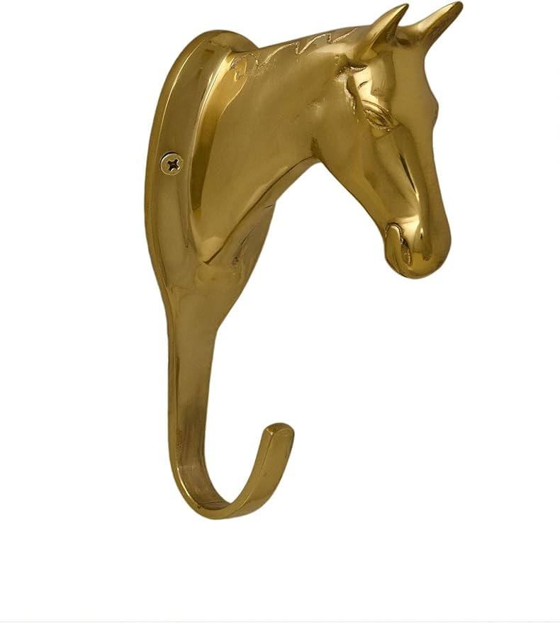 Brass Horse Head Hanger (Brass) | Amazon (US)