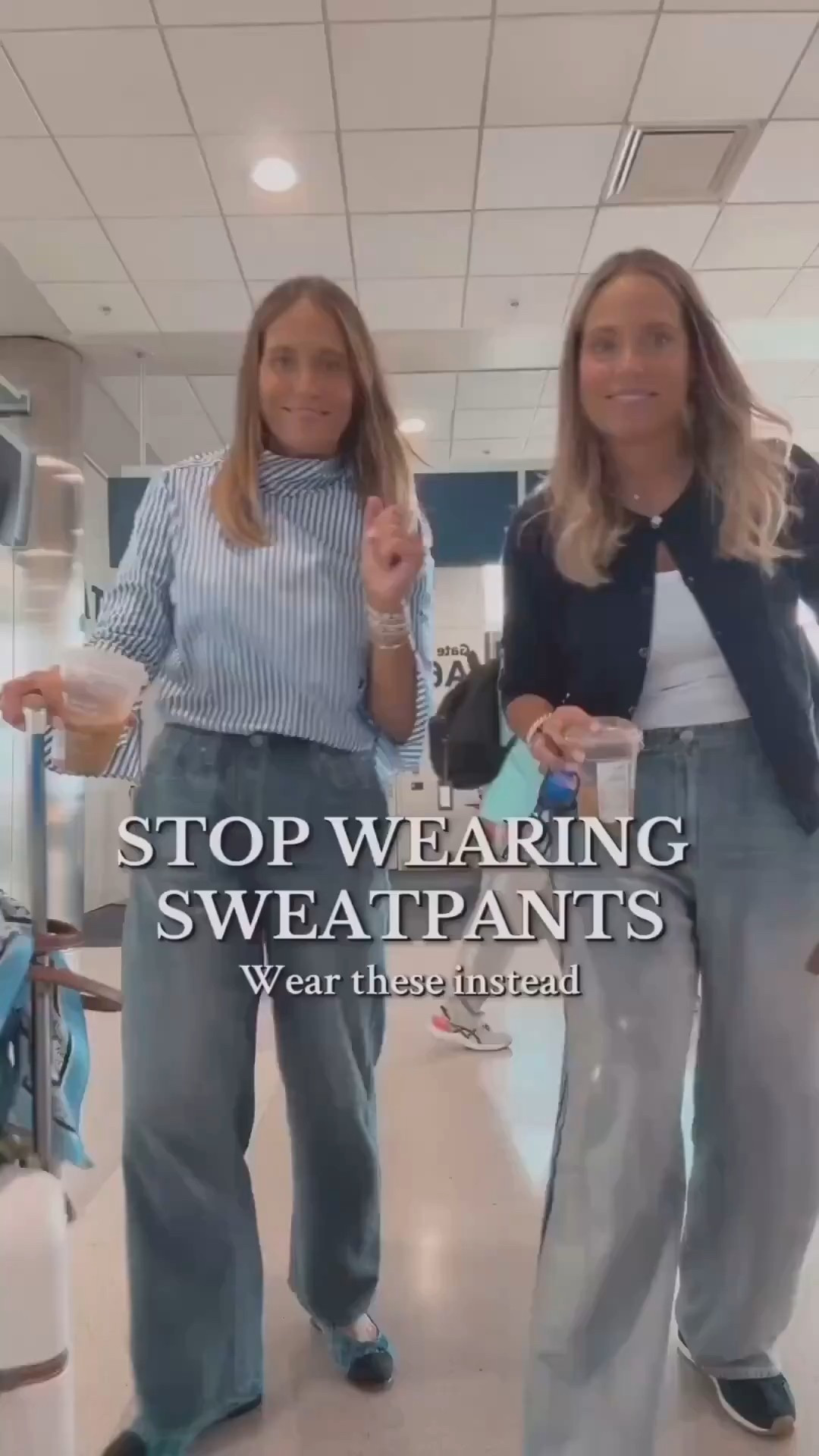 Stop wearing sweatpants! Exchange your sweatpants for these rag & bone sweatpants jeans instead! Perfect for traveling, running errands, and lunch dates! 

#LTKMidsize #LTKSeasonal #LTKOver40