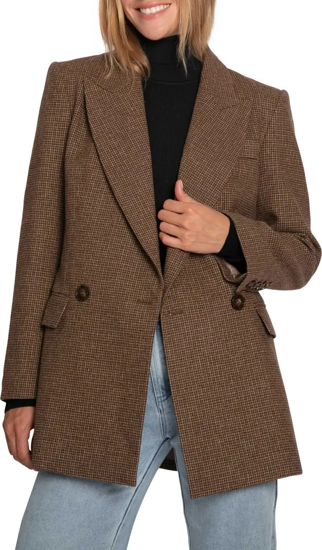 Big Brother Talk Double Breasted Wool Blend Blazer | Nordstrom