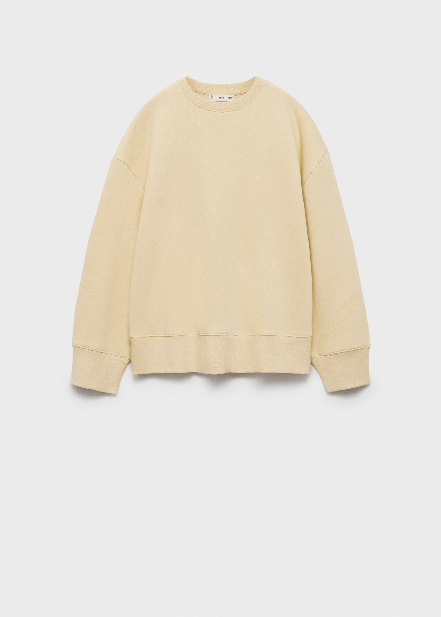Oversize cotton sweatshirt - Women | MANGO USA | Mango (US/MX/AU)