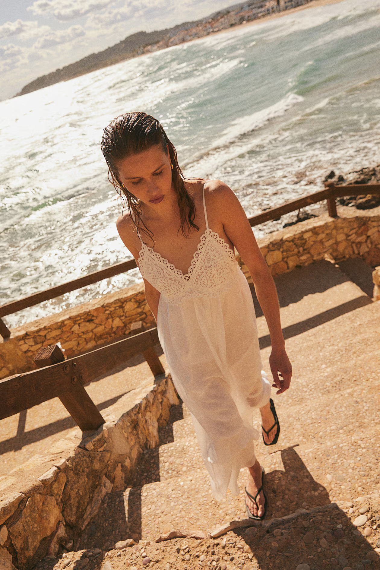 Embroidered-detail Camisole Dress | H&M (US + CA)