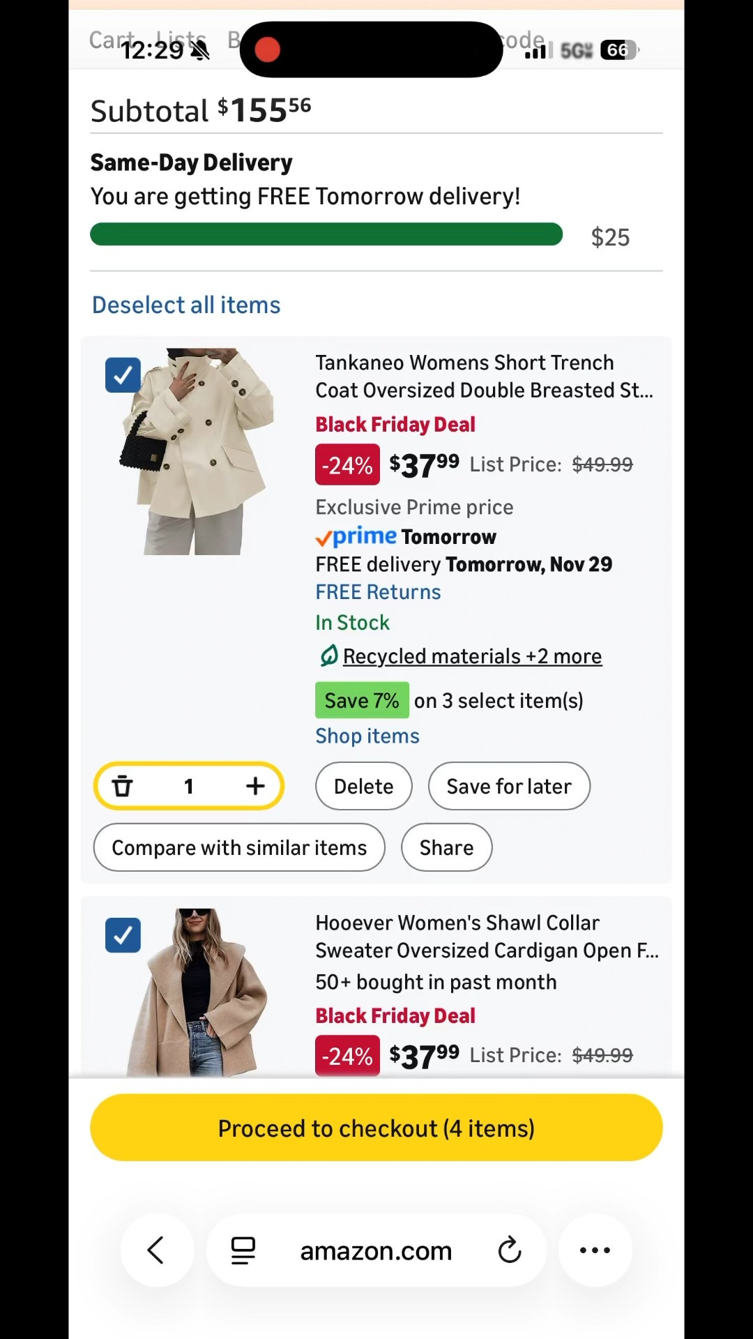 Shop my Amazon cart with these incredible Black Friday deals for women’s outerwear! Super trendy pieces to really elevate any look this winter. Can you believe these are all well under $50?! Perfect for you & a friend or family member!

#LTKGiftGuide #LTKFindsUnder50 #LTKCyberWeek