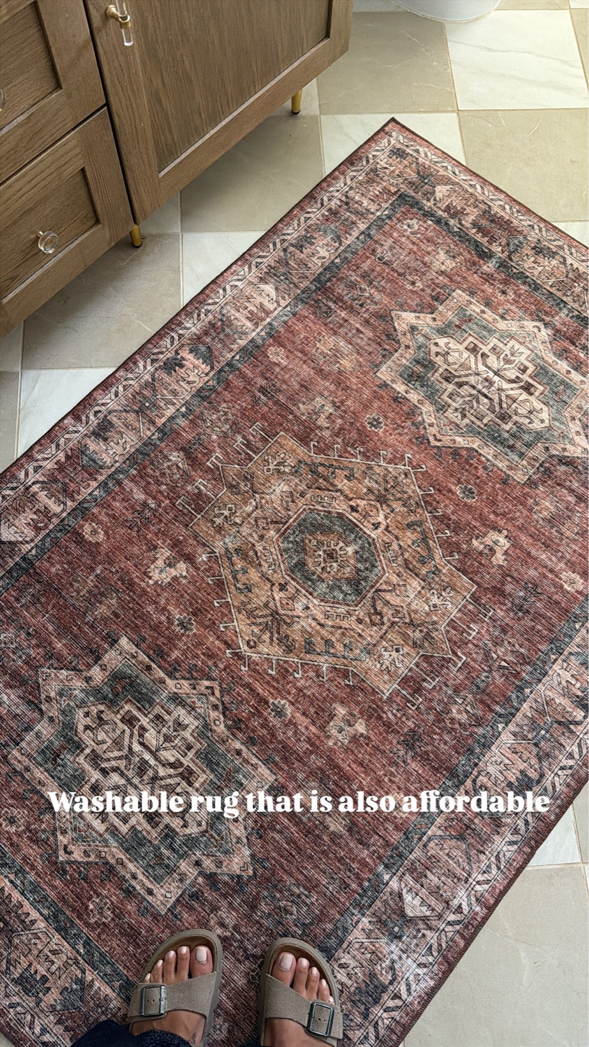Washable rug that is also affordable.

#LTKSaleAlert #LTKHome