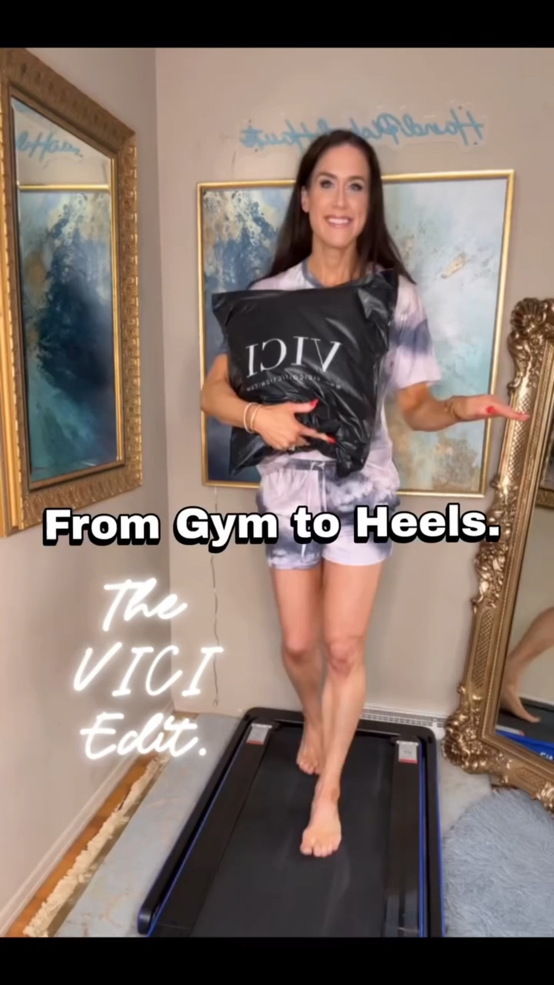 👟From Gym to Heels 👠— The @vici Edit.

Shopping, brunch, gym, and lunch/dinner meetings: four versatile VICI pieces styled for real life.

😍 Obsessed with this casual knit top & structured dark denim jeans, the cutest vest romper (also comes in black), my fave athletic set, and the perfect polished green blazer + heels moment. ✨ 
👉 Comment SHOP for 🔗 Use code: EMILYHAND30 for 30% off 🎉

Effortless, flattering, and easy to mix and match. 📣Which one is your fave? 1, 2, 3, or 4?

#LOVEVICI
#SpringOutfitIdeas
#BrunchOutfit
#WomenOver30Style
#DinnerOutfit

#LTKootd #LTKSaleAlert #LTKActive