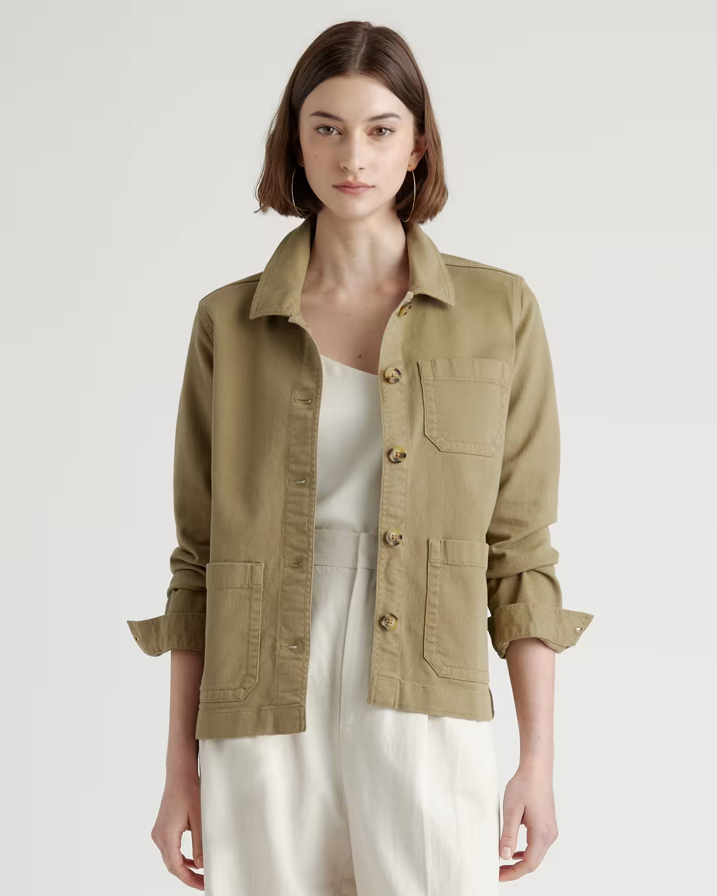 Organic Comfort Stretch Chore Jacket | Quince