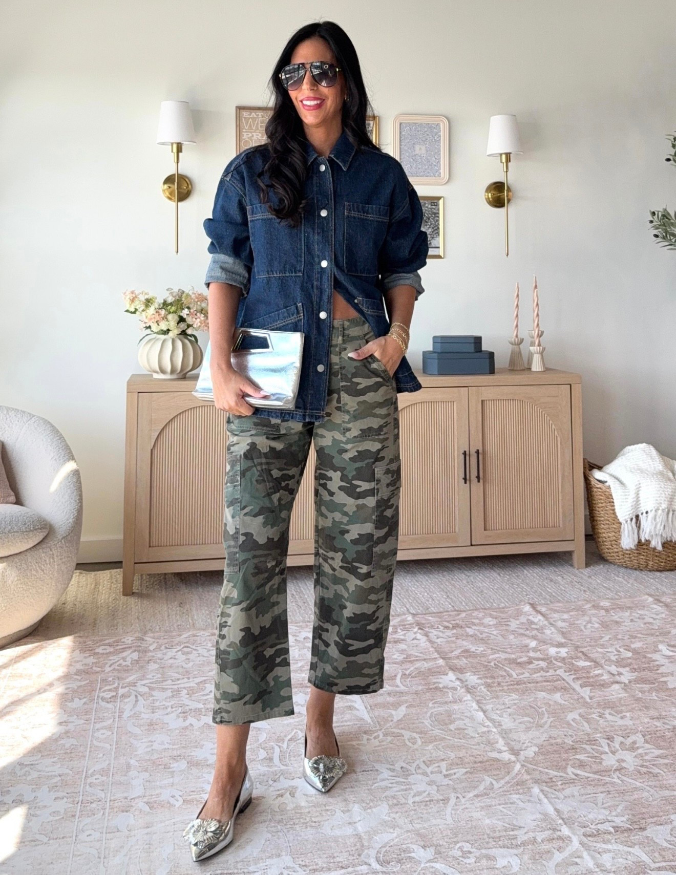 Target Camo look that I am loving! 
Pants- sized up 
Denim top- small 

#LTKFindsUnder50 #LTKSeasonal #LTKOver40 #LTKShoeCrush #LTKSaleAlert #LTKU