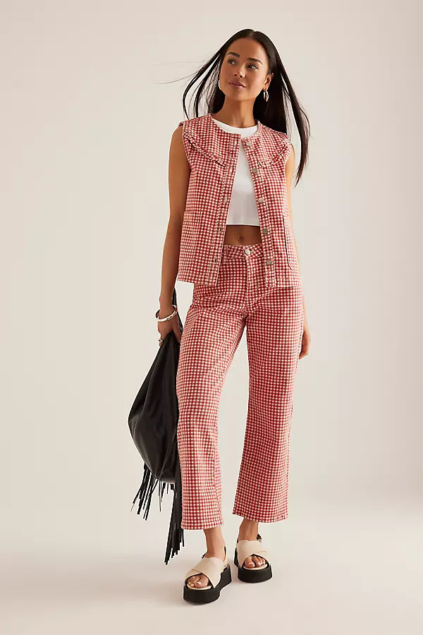 Damson Madder Kenny Cropped Jeans | Anthropologie (UK)