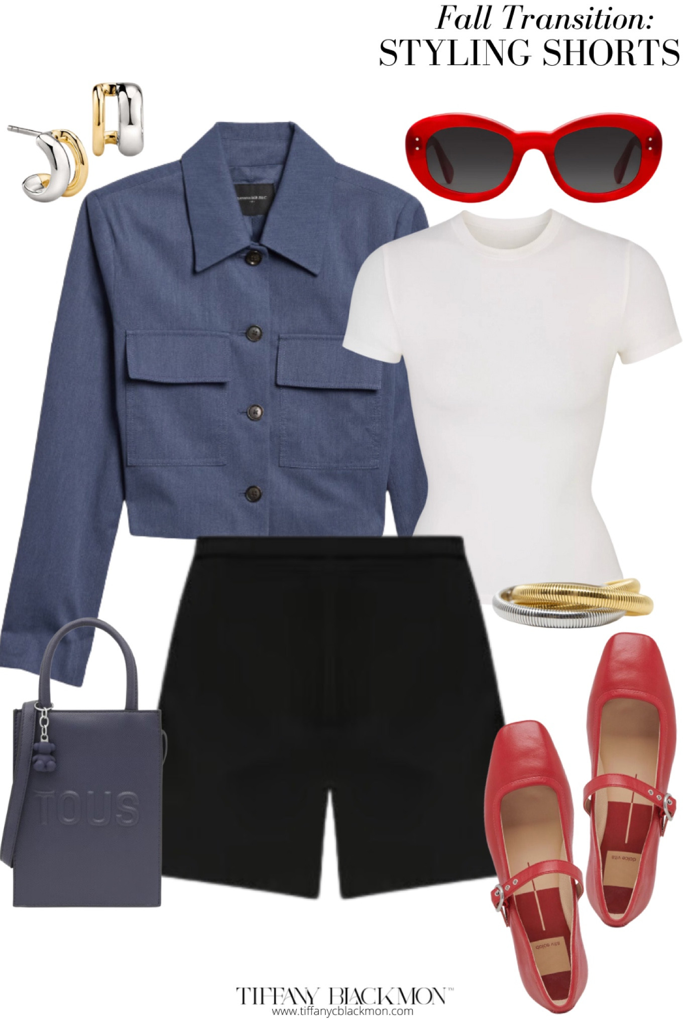 A Cool Girl Fall 

Use Code: TIFFANY20 for 20% off the  mixed metal bracelet stack 

Cool mom outfit  classy outfit  casual outfit  effortless look  chic outfit  versatile pieces  autumn outfit  early fall outfit inspo  fall  late summer  Styling Shorts For Early Fall  TiffanyBlackmon

#LTKStyleTip #LTKSeasonal