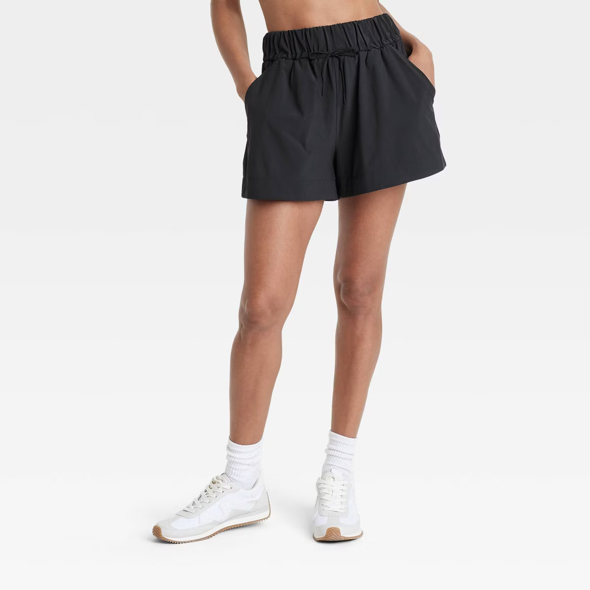 Women's Active Light High-Rise Wide Leg Lifestyle Shorts 3.5" - All In Motion™ | Target