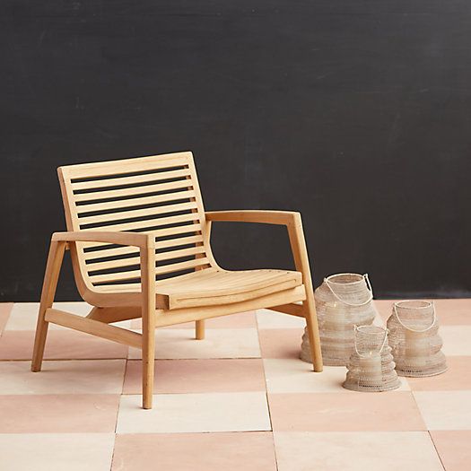 Mesa Teak Chair | Terrain