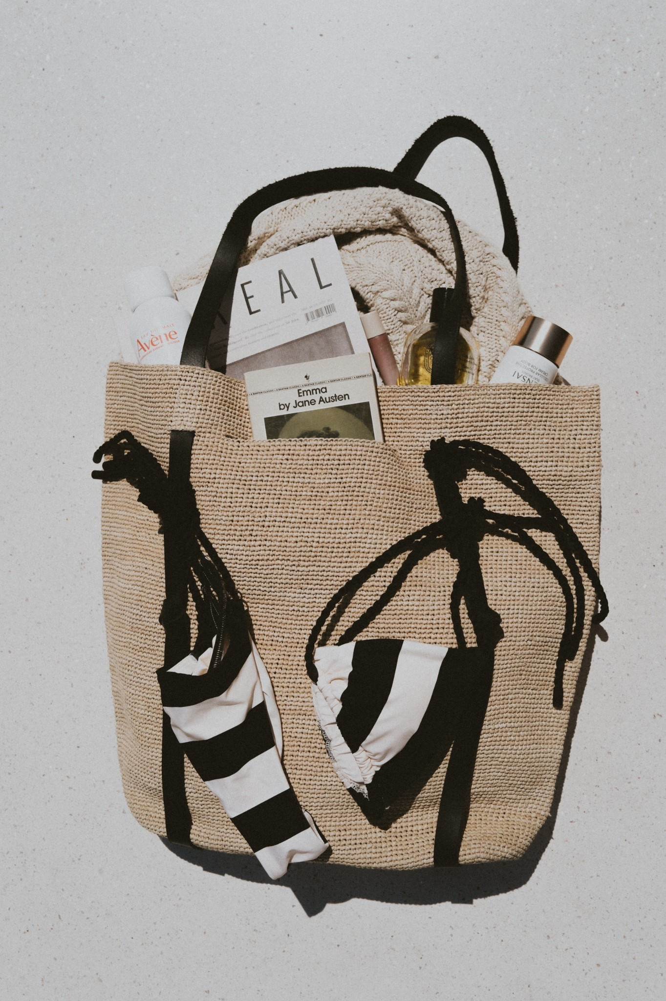 Beach essentials: all packed up in my new favorite raffia tote by Janessa Leoné. 

#LTKSwim #LTKSeasonal #LTKItBag