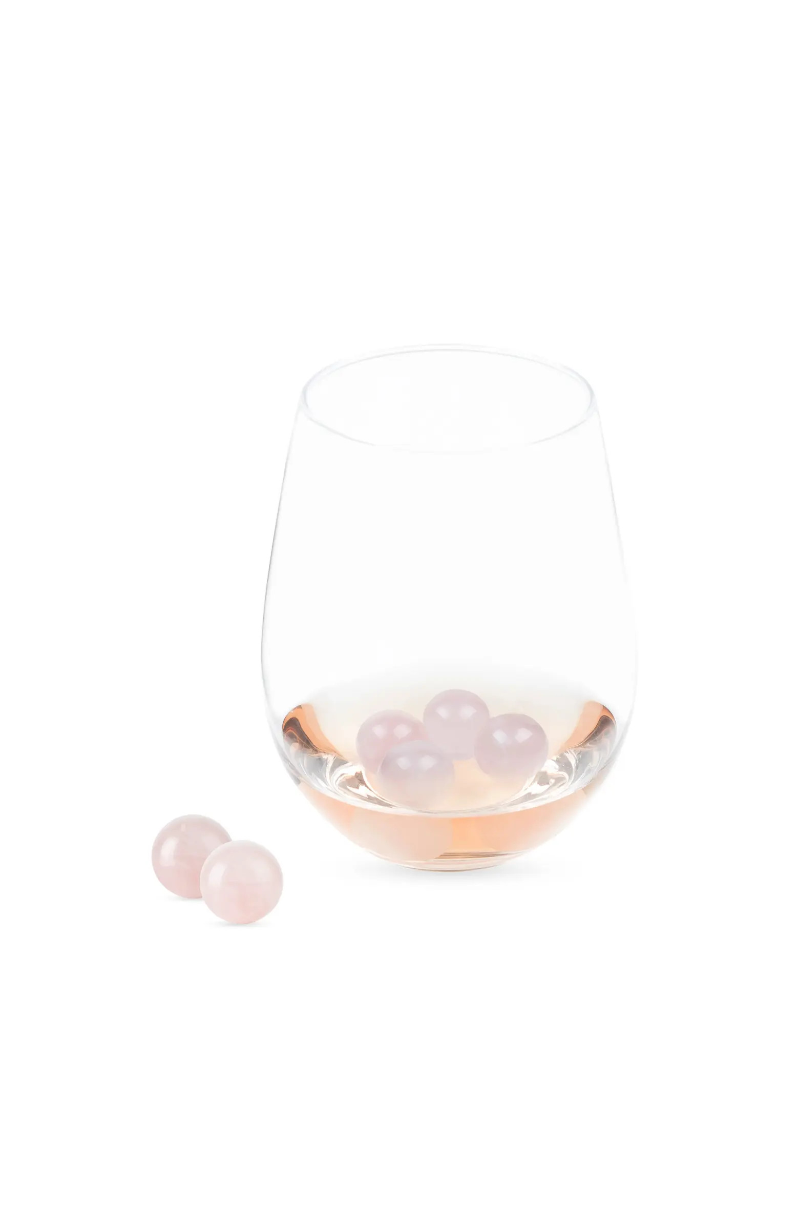 TWINE Rose Quartz Wine Gems Set of 6 | Nordstrom | Nordstrom