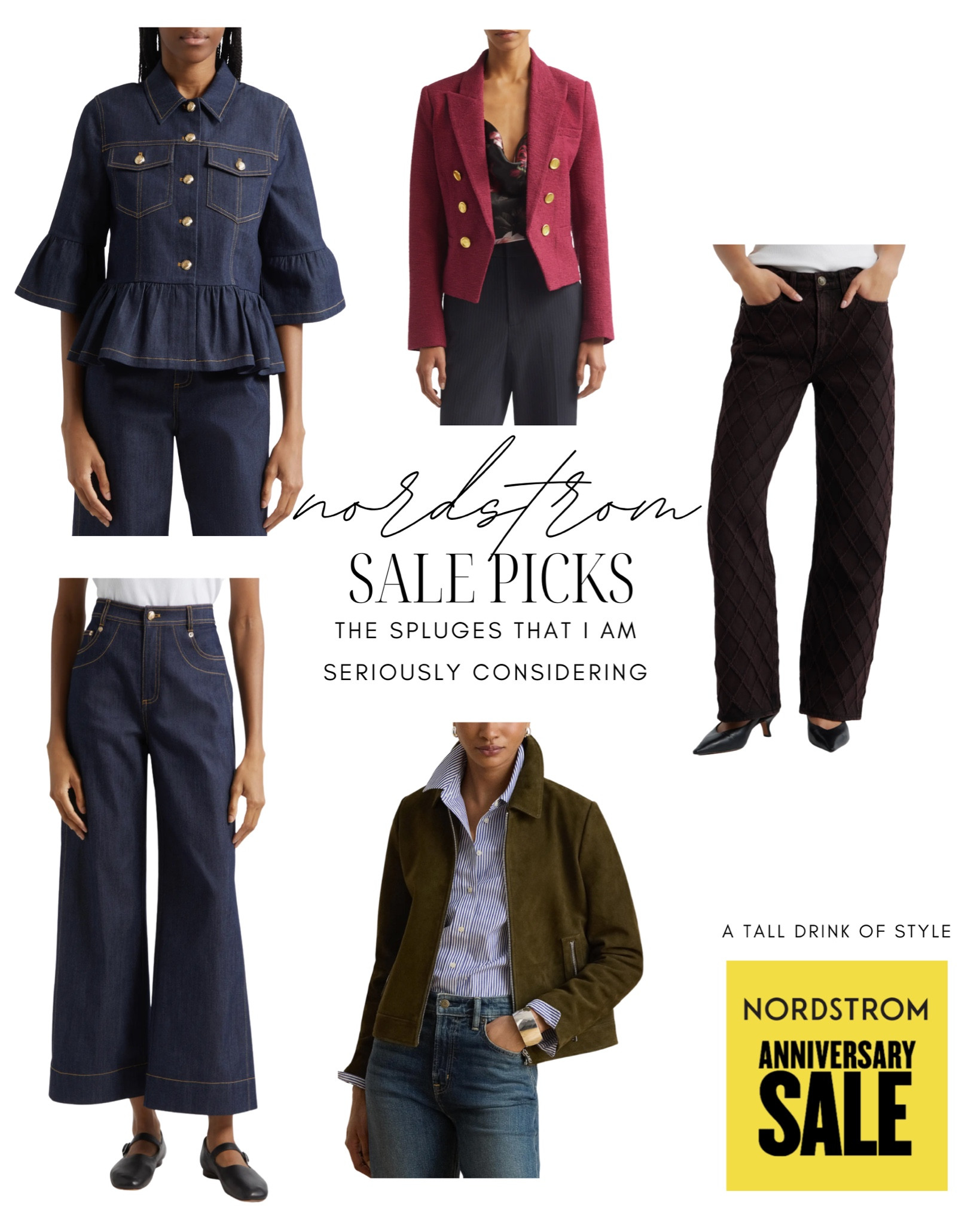 Seriously considering these splurge items from the Nordstrom anniversary sale

#LTKSaleAlert #LTKOver40 #LTKWorkwear
