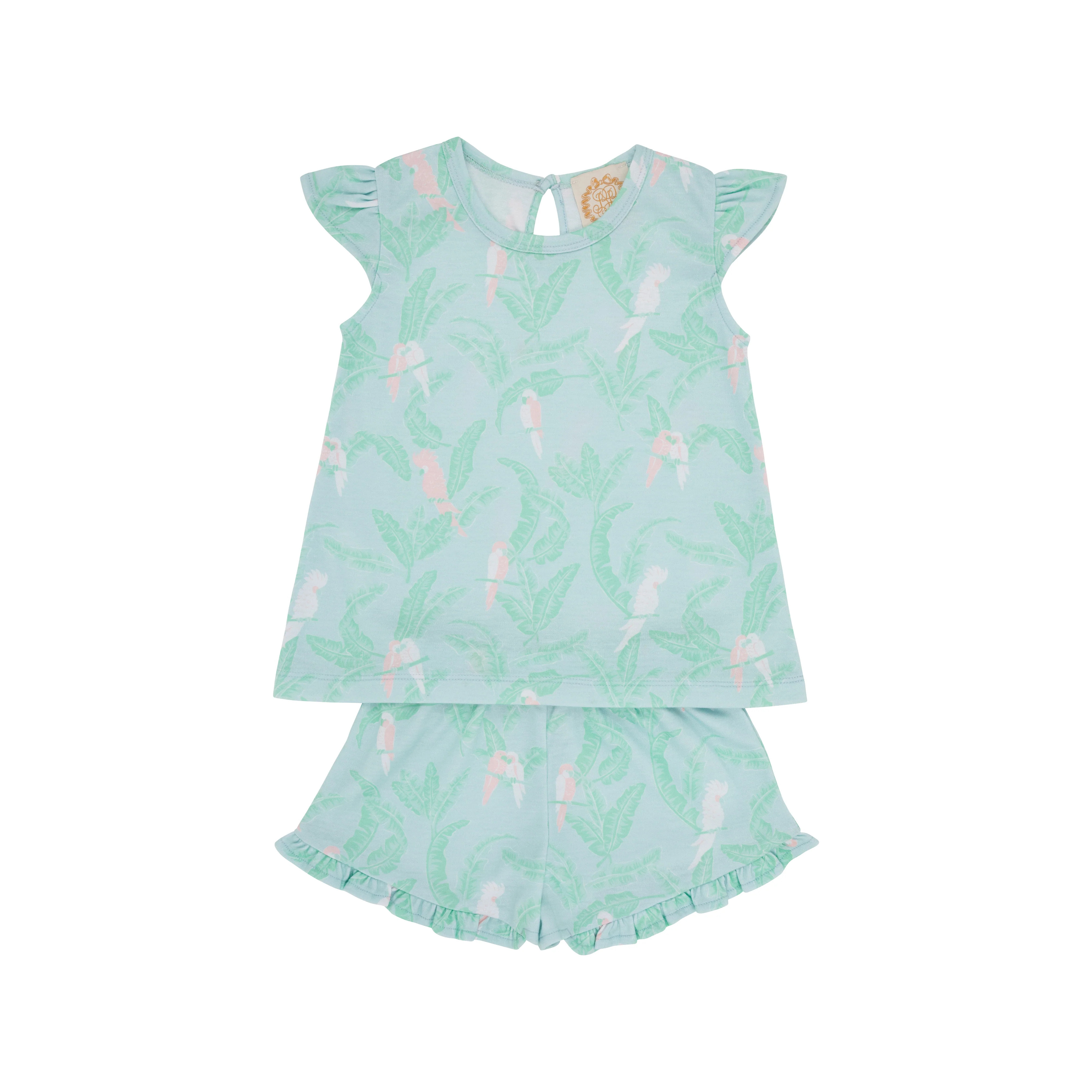 Libby Knoll Night Night Set - Parrot Island Palms | The Beaufort Bonnet Company