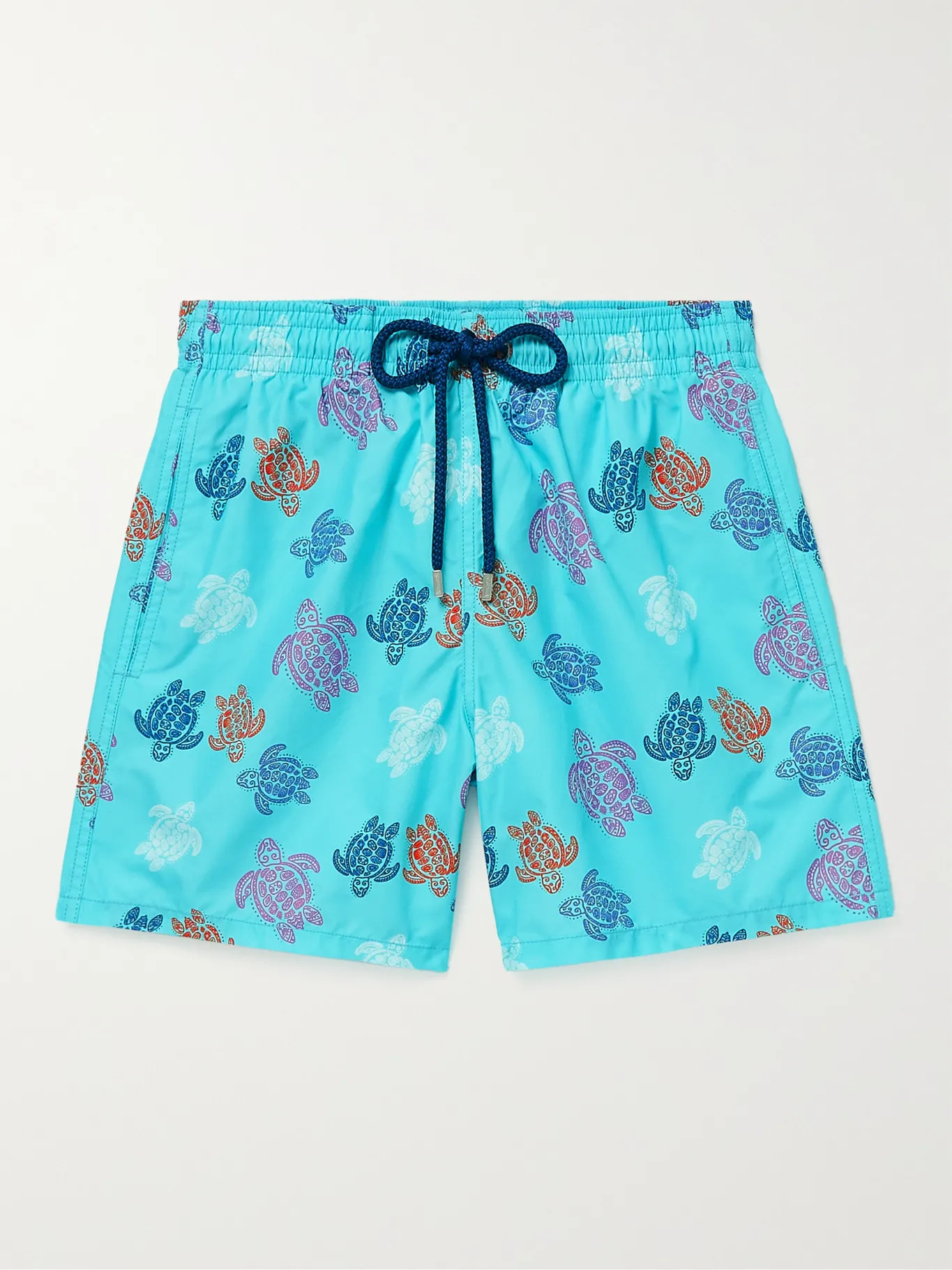 Blue Moorea Printed Mid-Length Swim Shorts | VILEBREQUIN | MR PORTER | Mr Porter (US & CA)