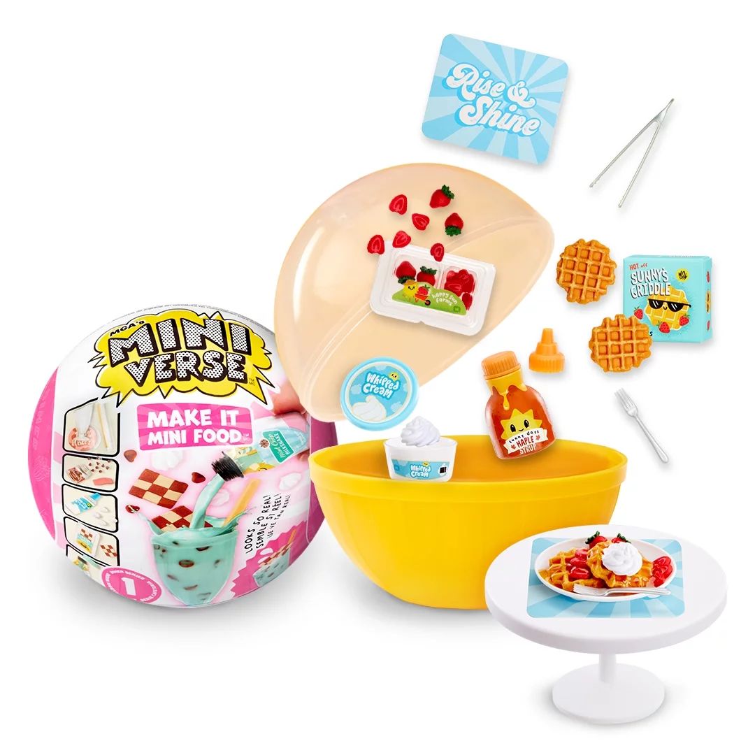 Make It Mini Food Diner Series 1 Mini Collectibles - MGA's Miniverse, Blind Packaging, DIY, Resin... | Walmart (US)