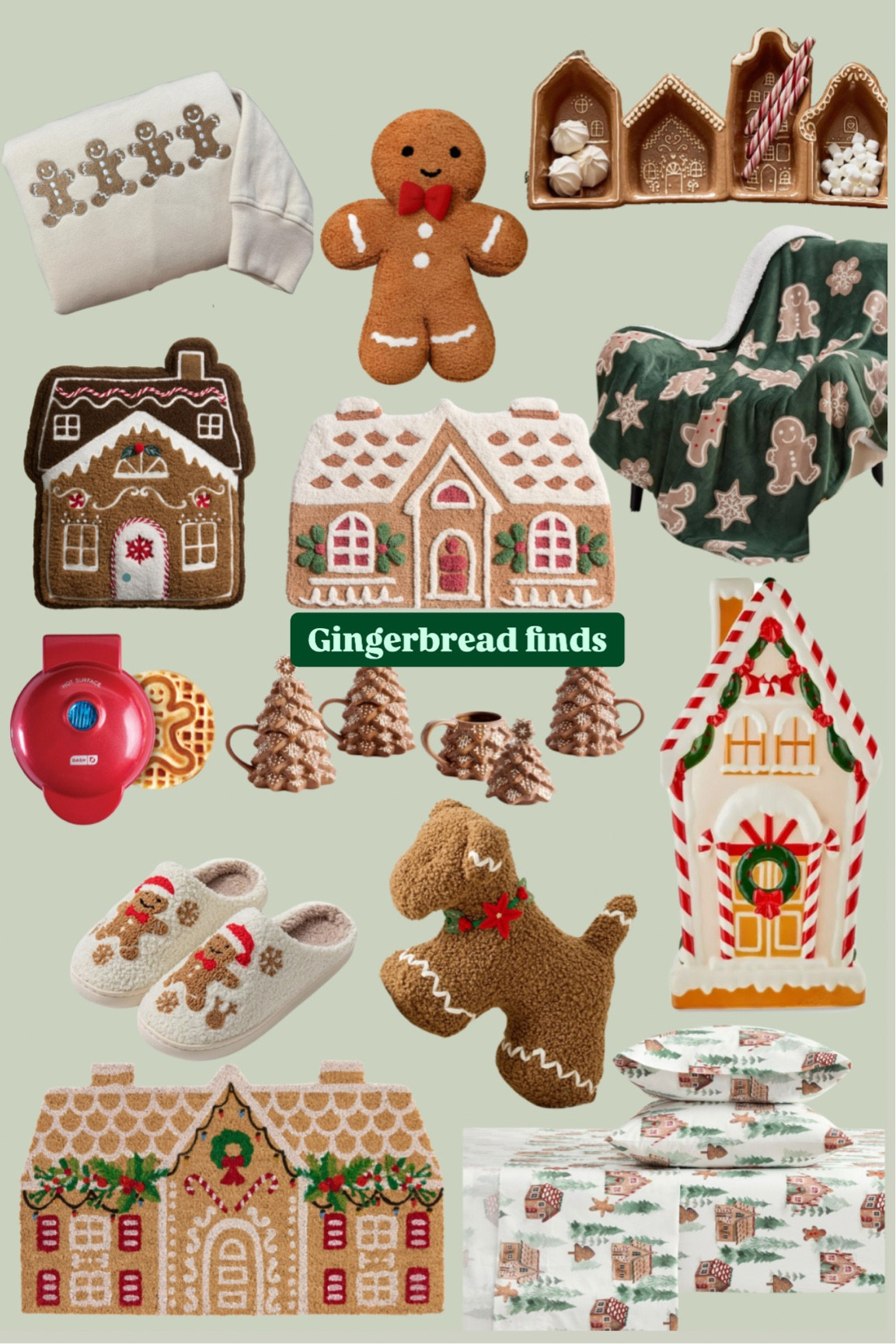 Gingerbread Christmas finds! 🎄🎀