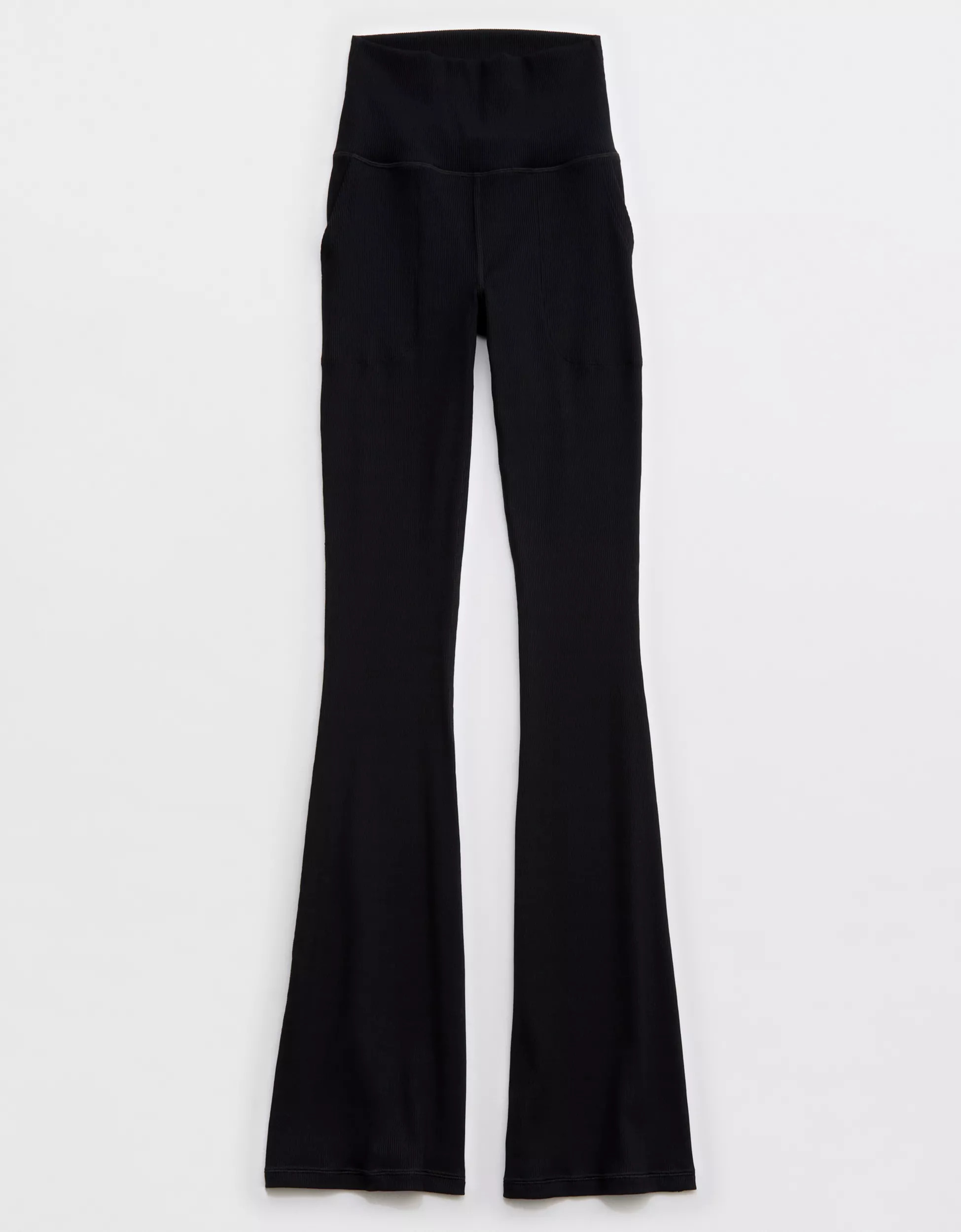 OFFLINE By Aerie Ribbed Bootcut Legging | Aerie