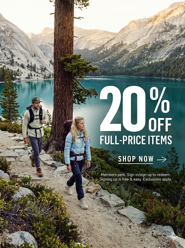 Backcountry is having a big sale. You can get 20% off all regular - priced items. And The North Face Osito Jacket is on sale for only $88.
What's more, if your order value reaches $69, you'll enjoy free shipping within the United States.
Click to shop at Backcountry to pick your favorite items and take advantage of this great discount and convenient shipping service.

#LTKFestival #LTKWorkwear
