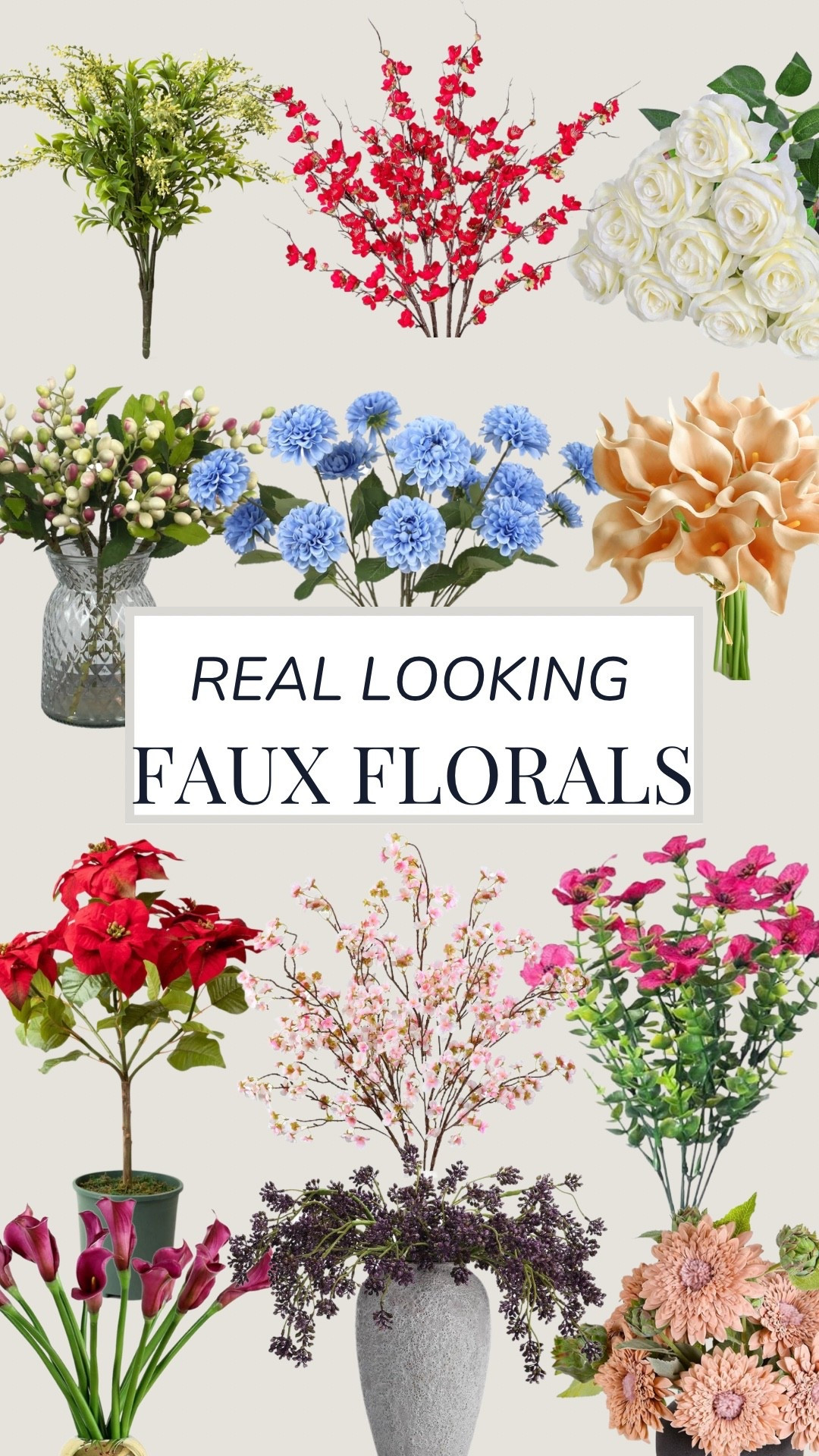 Real looking fake florals that I’m loving!


Fake florals
Fake flowers
Faux flowers
Faux flowers

#LTKFindsUnder50 #LTKHome
