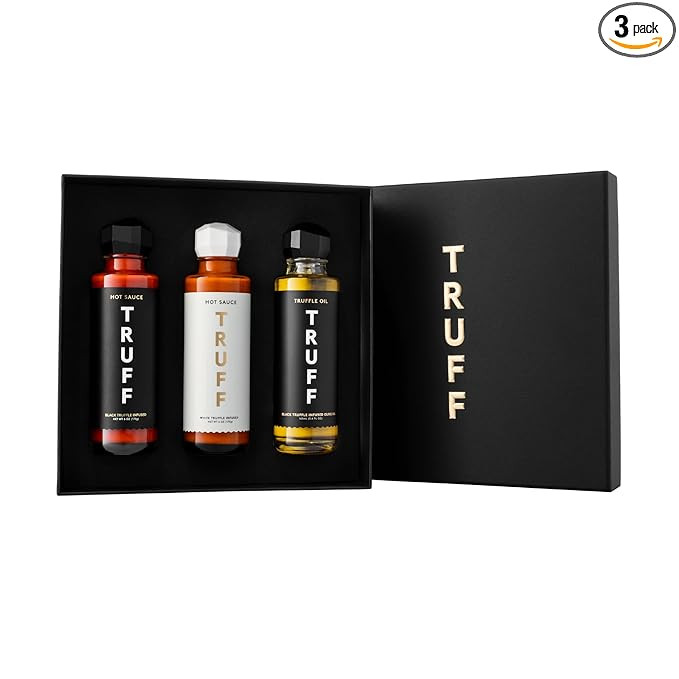 TRUFF Sampler Pack - Gourmet Hot Sauce Set of Original (6 oz), White Truffle Edition (6 oz), and ... | Amazon (US)