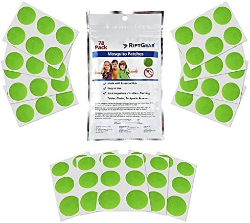 RiptGear Mosquito Patch Stickers for Kids (78 Pack) - DEET Free Natural Plant Based Ingredients -... | Amazon (US)