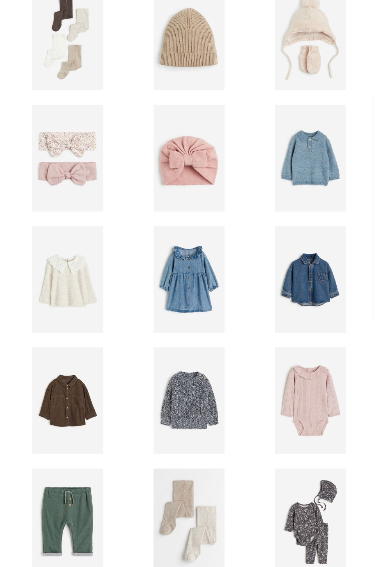 Just placed a large H&M order for Brooks and baby girl! A few times a year, I wait for a sale and then place a big order for the following season! (I find that their baby stuff generally runs big)

#LTKSale #LTKfamily #LTKkids