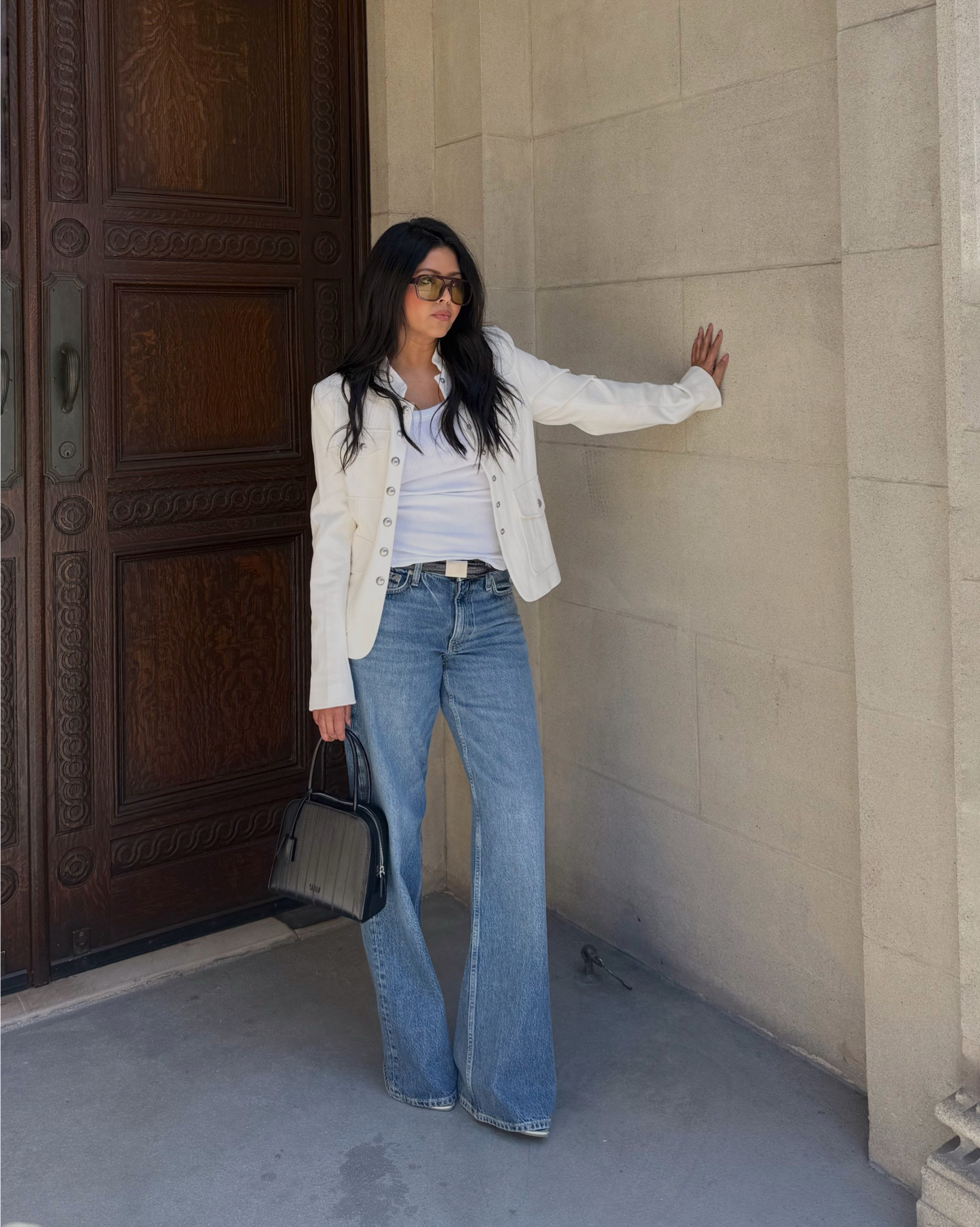 Blazer size 4 jeans size 27