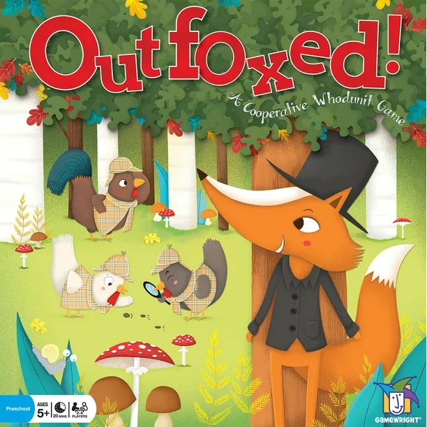 Outfoxed! Birthday Edition Board Game, by Gamewright - Walmart.com | Walmart (US)