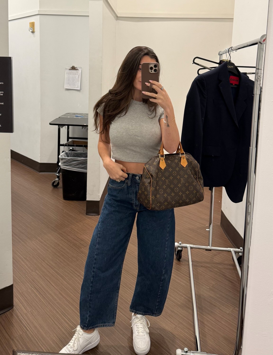 Casual and classic. This look is all about timeless pieces—clean white sneakers, wide-leg denim, a simple fitted tee, and my go-to Louis Vuitton currently for that elevated everyday feel. Perfect for running errands, grabbing coffee, or a relaxed day out. #CasualOutfitInspo #EverydayStyle #OOTD #MinimalistFashion #WideLegJeans #FallOutfitIdeas #NeutralStyle #LouisVuittonBag #TimelessStyle #LTKfashion #LTKstyle #LTKfit #EffortlessStyle #StreetStyleLook #WardrobeBasics

#LTKStyleTip #LTKFindsUnder50 #LTKSaleAlert