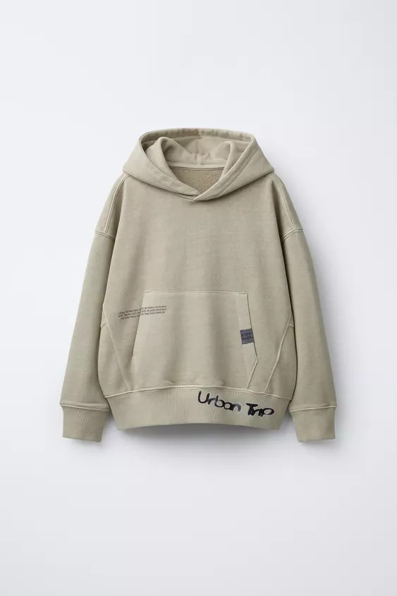 GARMENT DYE HOODIE | Zara US