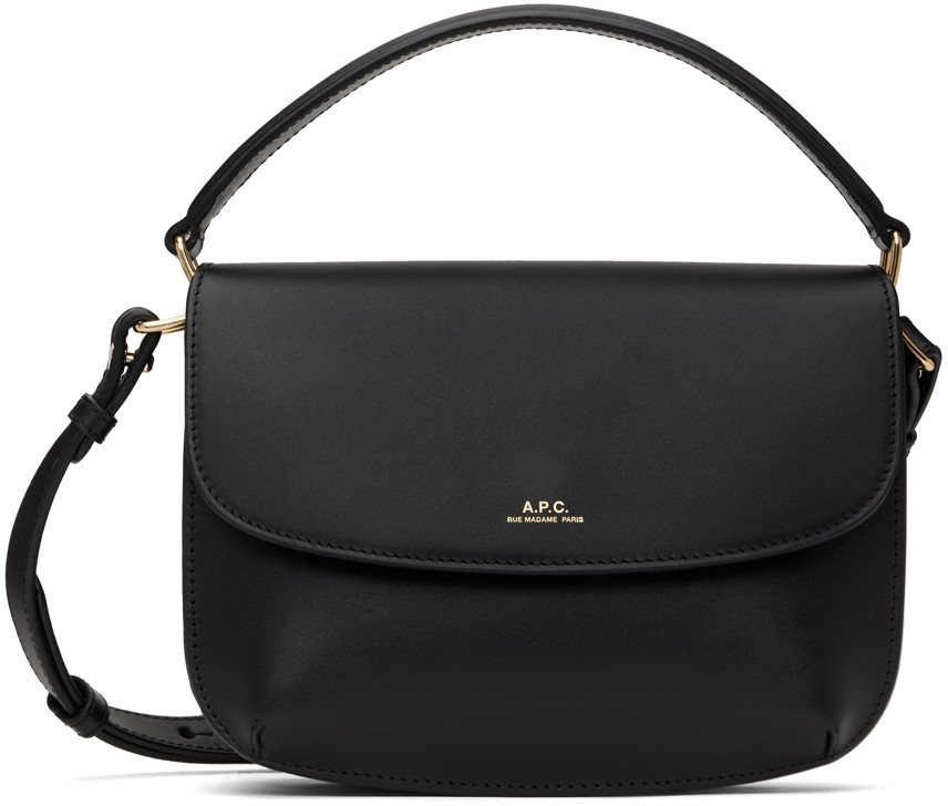 A.P.C. Black Sarah Mini Bag | SSENSE