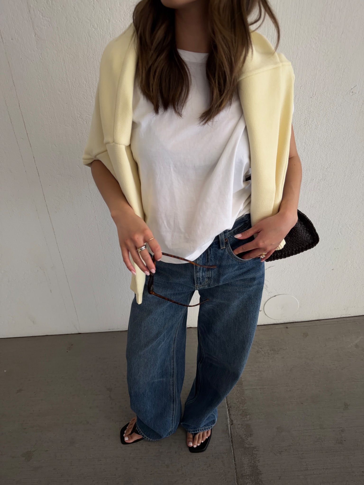 sweater is a size large and jeans are from heyjoanie denim 🤎 

#LTKootd #LTKSaleAlert #LTKU