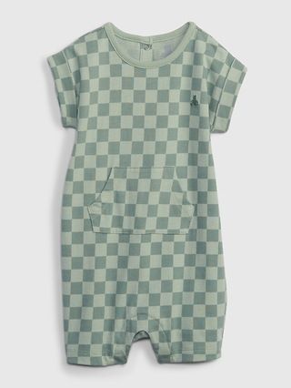 Baby Checkered Shorty One-Piece | Gap (US)