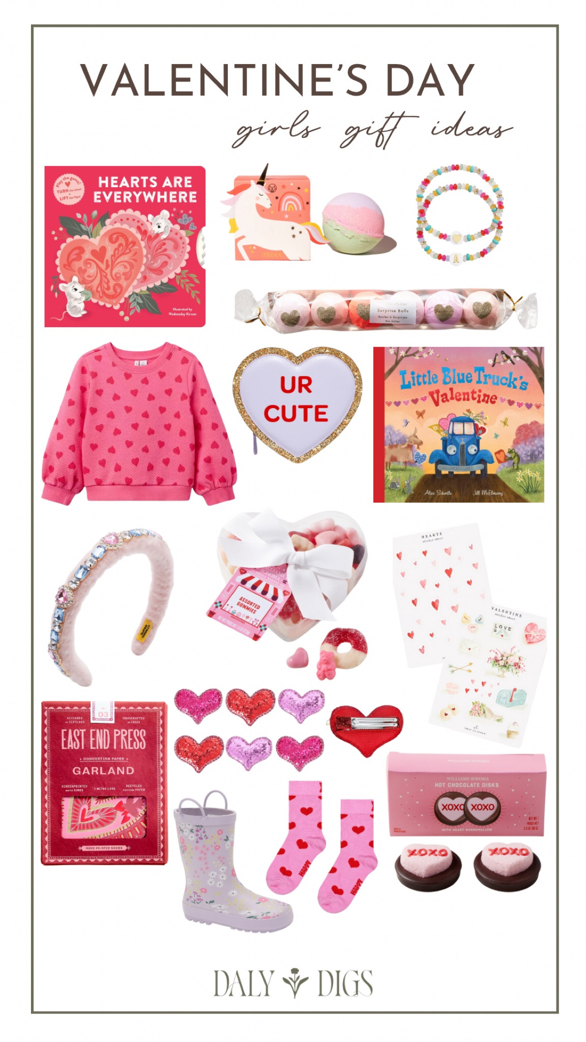 Valentine’s Day gift guide for girls.💜 🩷 

#LTKKids #LTKGiftGuide