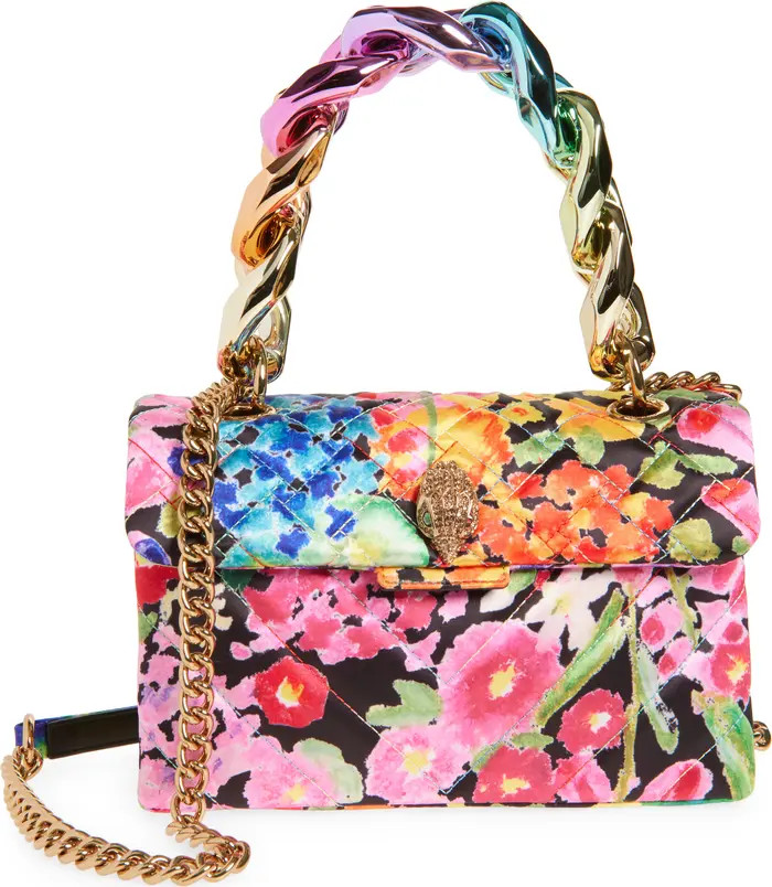 Kensington Floral Quilted Top Carry Handle Bag | Nordstrom