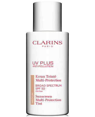 Clarins UV Plus Anti-Pollution Tinted Face Sunscreen SPF 50 - Macy's | Macy's
