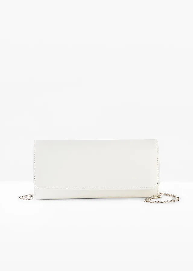 Clutch in satijnlook crèmewit | Bonprix NL (Influencer)