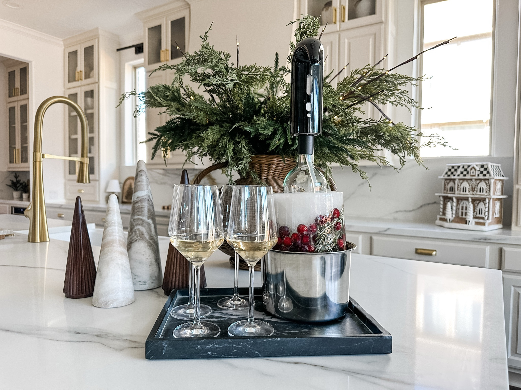 Love this setup when hosting guests! 

#LTKHoliday #LTKHome #LTKSeasonal