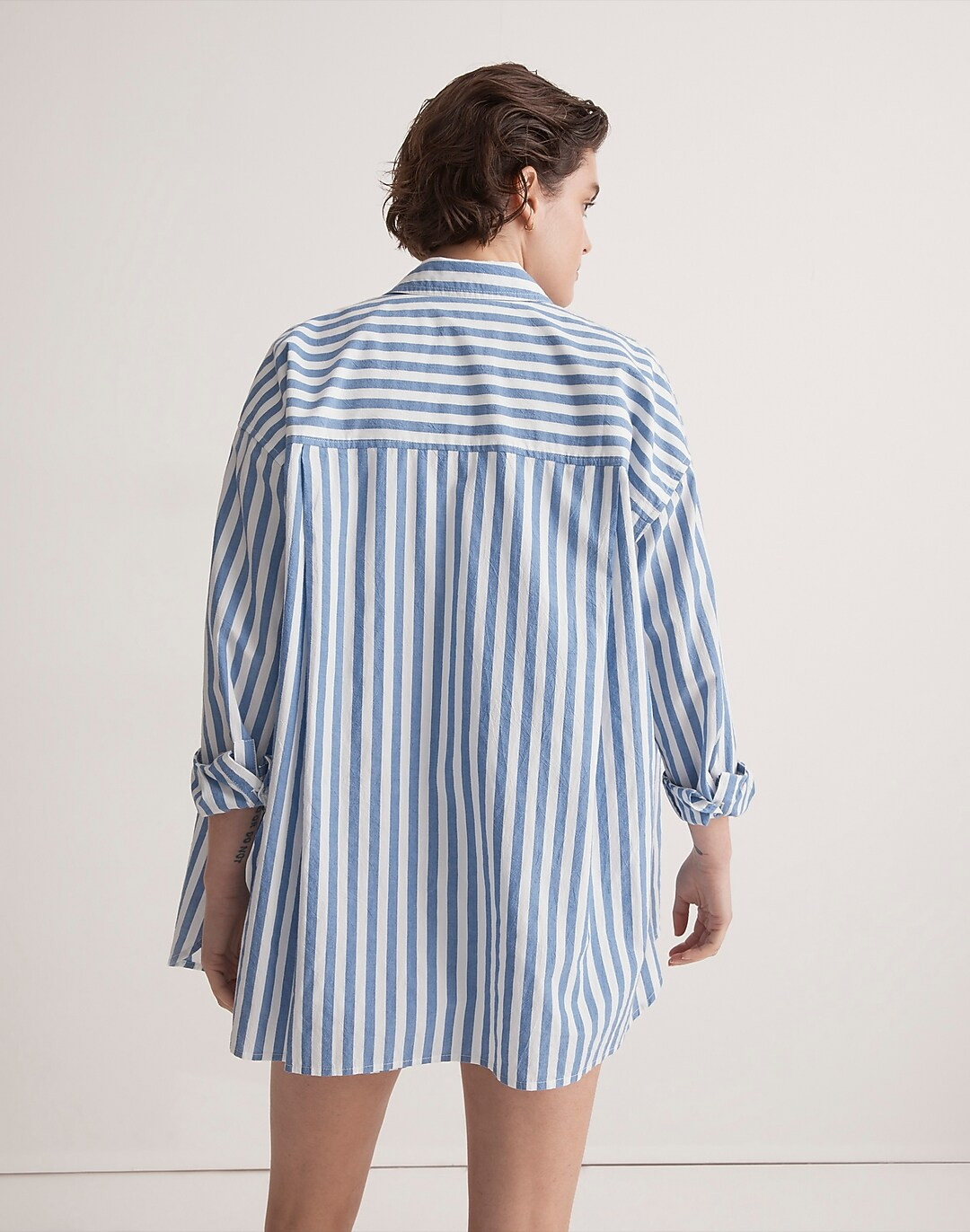 Signature Poplin Oversized Shirt | Madewell