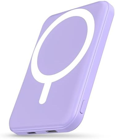 podoru for Magsafe Battery Pack, 5000mAh Magnetic Power Bank with Type-C Cable 20W PD Fast Chargi... | Amazon (US)